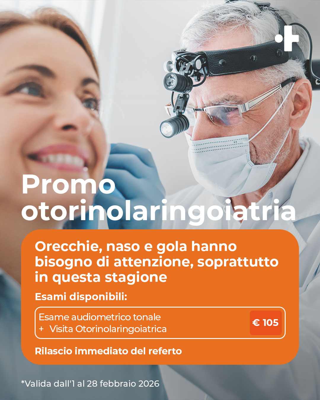 Promo Otorinolaringoiatria febbraio
